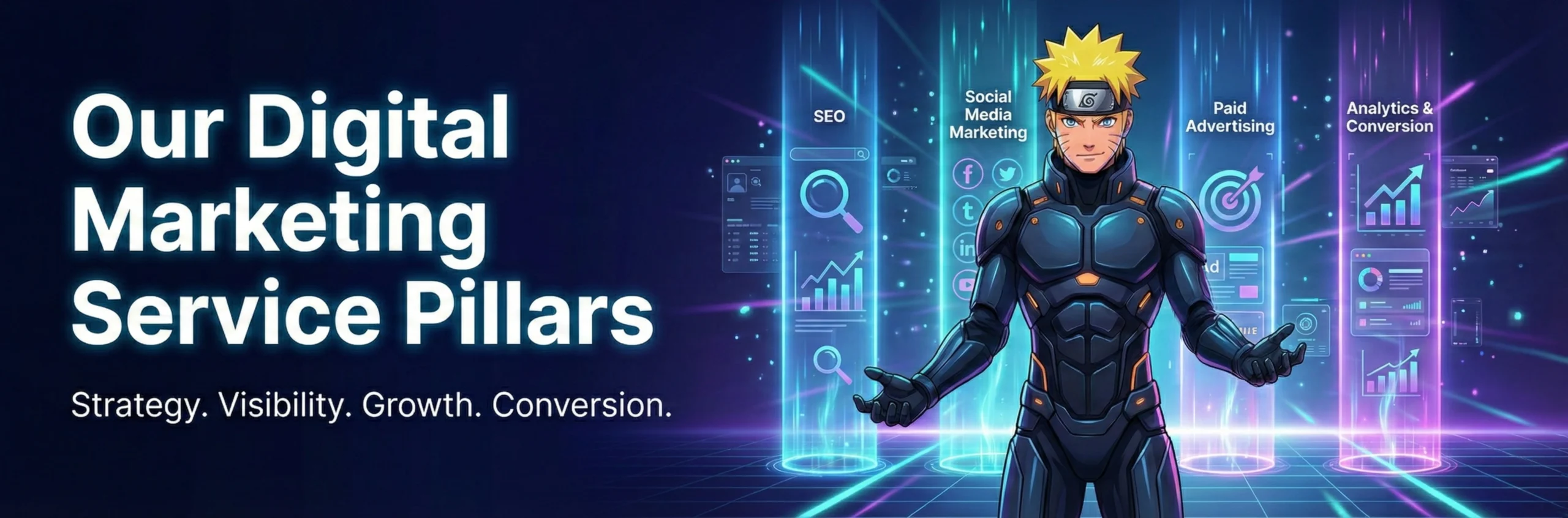 Our Digital Service Pillars Ali Raza Solutions