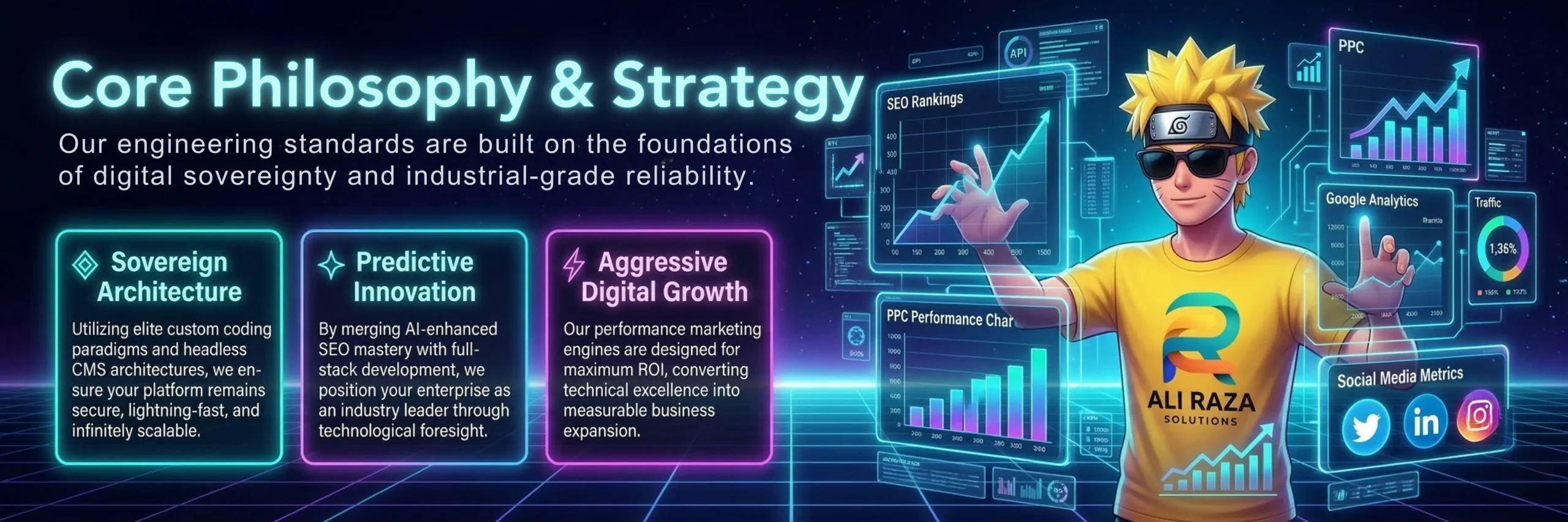 Core Philosophy and Strategy - Ali Raza Solutions