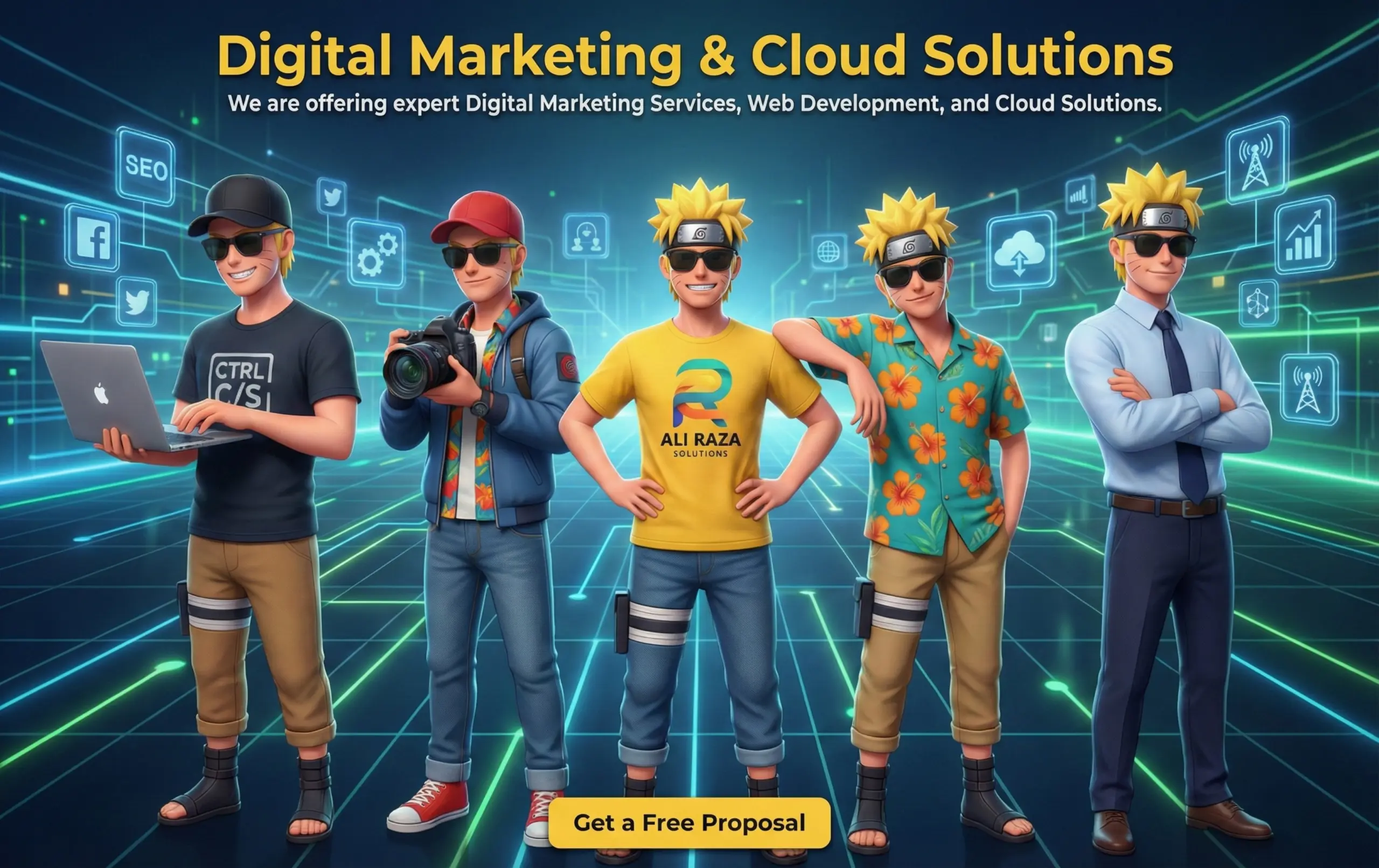Ali Raza Solutions — digital marketing agency Pakistan